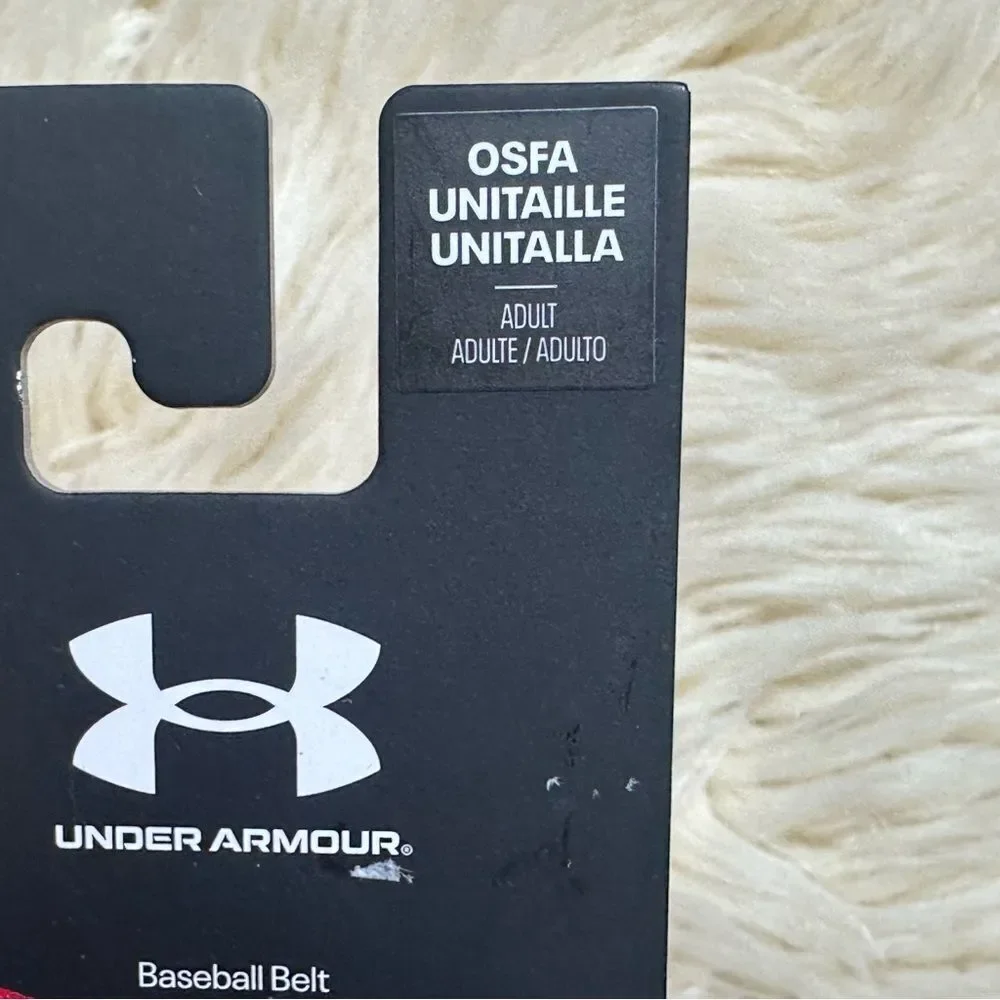 Under Armour Vibrant Red Belt